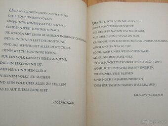 Německý zpěvník,pochodů Hitlerjugen 1939 NSDAP. - 4