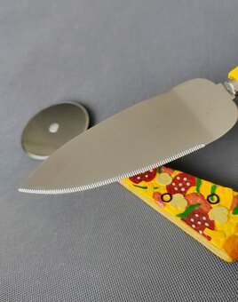 Kráječi kolečko a lopatka na pizzu od Sagaform (Švédsko) - 4