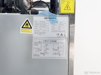Lednice ECO - 1,48 x 0,73 m, 864 l - s 2 dveřmi - 4