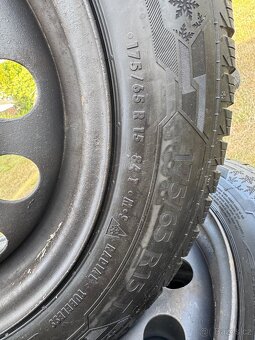 Prodám zimní kola na MiniCooper 175/65/15 - 4