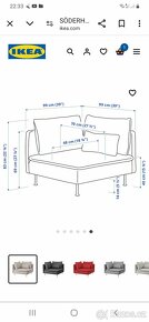 Ikea křeslo Söderhamn béžové - 4