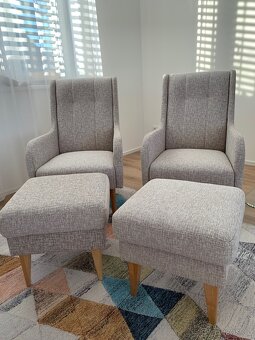 Prodám Křesla Loretto z bukového dřeva - 4