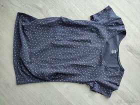Těhotenské tričko zn. H&M vel.S - 4