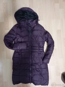 DÁMSKÁ DLOUHÁ ZIMNÍ BUNDA KABÁT VEL.36/38 - 4