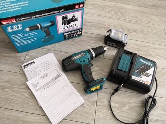 Aku vrtačka Makita DHP453RFX8 - 4