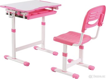 Rostoucí dětský stůl se židlí AlzaErgo ETJ100 - 4