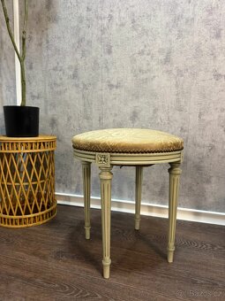 Starožitný taburet (139002) - 4