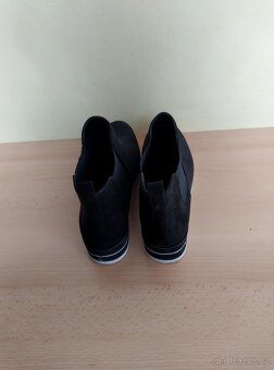 Dámské semišové boty vel. 40 - 4