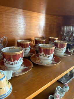 Mix porcelánu - šálky, talířky,… - 4