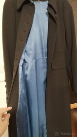 Dámský, dlouhý, zimní, černý kabát S Marks&Spencer - 4
