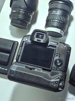 Profesionální foto set Canon EOS R s objektivy a bleskem - 4