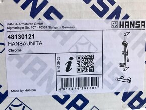 Sprchovy set s termostatickou baterii HANSA - 4