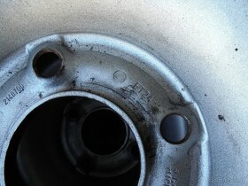 Plechové disky Citroen 14" 4x108 zimní pneu 175/65 R14 C - 4