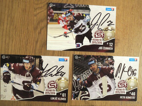 HC Sparta Praha podepsané karty 14 ks 2015/16 - 4
