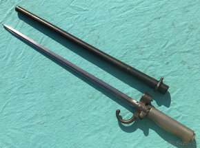 Francouzský bodák M1886 na pušku Lebel - krátký - 4