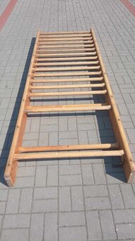 Benchpress lavice, polohovací lavice, závaží, Žebřiny - 4