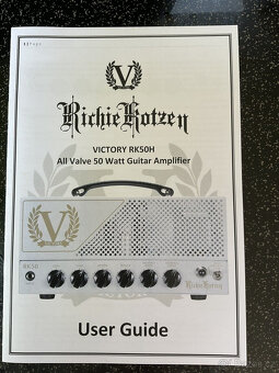 Richie Kotzen Victory RK50 H včetně Victory V112-CC jako nov - 4