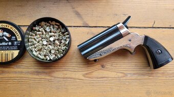 Prodám krásný Derringer 4 ranný Flobert 4mm - bez ZP - 4