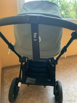 Prodám Bugaboo Fox 3 complete Black/forest Green-fore - 4