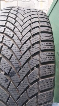 Prodám orig.alu Škoda - typ alu Nevis - pneu zimní 215/55/17 - 4