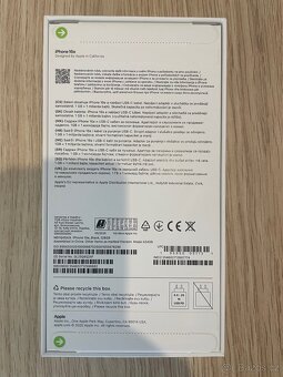 Prodám nový iPhone 16e, 128 GB, černý, nerozbalený - 4