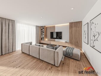 Prodej novostavby bytu 3+kk/T, 116 m2, Praha 9 - Jahodnice, - 4