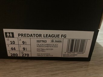 Kopačky Adidas Predator League FG black - 4
