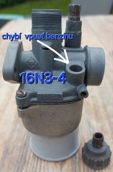 Původní DDR karburace SIMSON S51, S51 ENDURO - 4