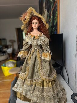 Porcelánová panenka 70 cm - 4