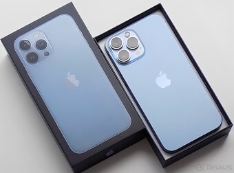 iPhone 13 Pro Max Sierra Blue BATERIE 100% TOP - 4