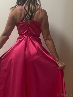 Plesové - společenské dlouhé šaty - M/L/XL - 4