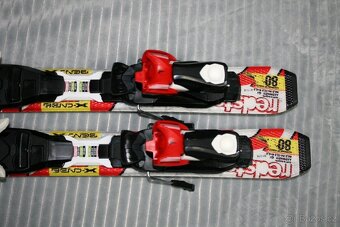 detské lyže Atomic redster 80 cm, lyžaky Nordica - 4
