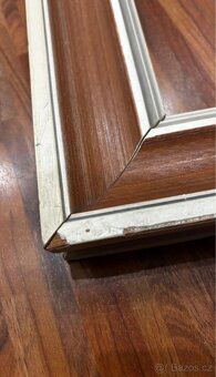 Dřevěný retro rám na obraz - 4