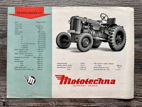 Prospekt traktor Zetor 25 ( 1951 ) česky - 4