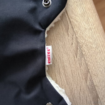 Emitex rukavnik na kocarek softshell + kozisek cerny - 4