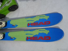 101. Detske lyže HEAD -107cm + boty NORDICA 33,5eu - SET - 4