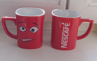 Predám hrnčeky NESCAFÉ - klasické i tie s ksichtíkom :)) - 4