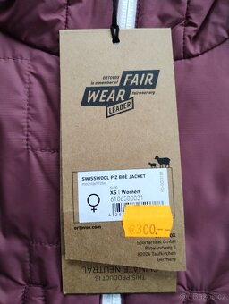 Bunda ORTOVOX SWISSWOOL PIZ BOE Jacket W vel.XS a L - 4