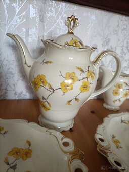 Porcelán, SORAU, čajový servis, starožitnosti, sběratelství - 4