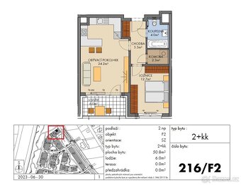 Prodej bytu 2+kk - 4
