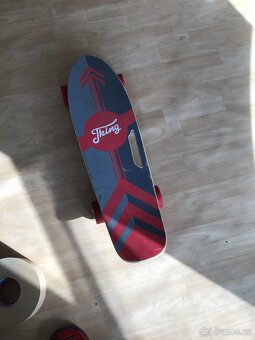 Tooluck 27,5" elektrický skateboard s dálkovým ovládáním, 3 - 4