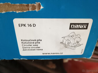Kotoučová pila NAREX EPK 16D nová - 4