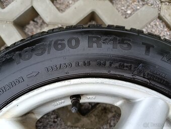 Zimní sada 185/60 R15, z Toyota Yaris - 4