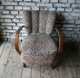 Křeslo / koktejlové / Halabala - 4