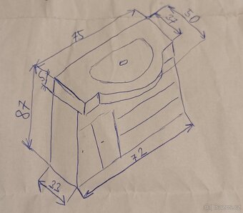 Umyvadlo se skříňkou - 4