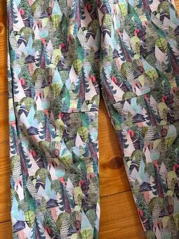 Softshell komplet tmavě šedý- stromy - 4