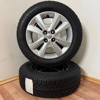 OPEL CORSA E 4x100 R15 ET39+ZIMNÍ 185/65R15 7/6mm - 4