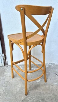 Barové židle světlé (č.67) - 4