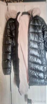 Dámská dlouhá prošívaná bunda - 4