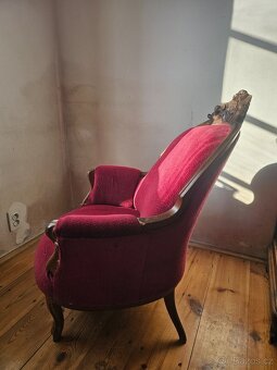 Starožitné křeslo - 4